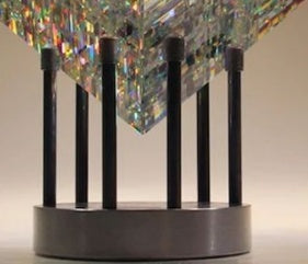 Glass Sculpture Table Decoration Indoor Art