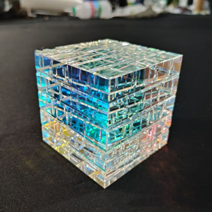 Glass Sculpture Table Decoration Indoor Art