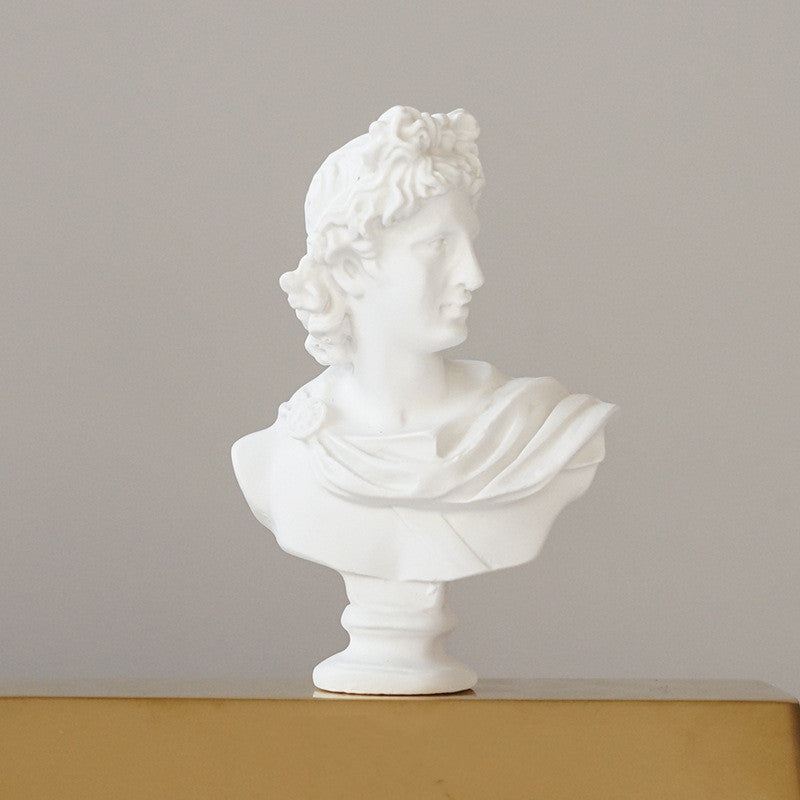 Mini Plaster Statue Decoration Sketch Resin Statue