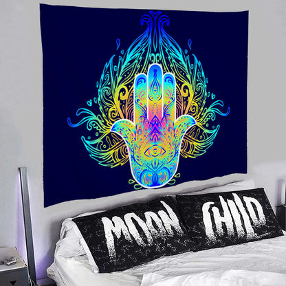 Shanti Psychedelic Wall Cloth Tapestry