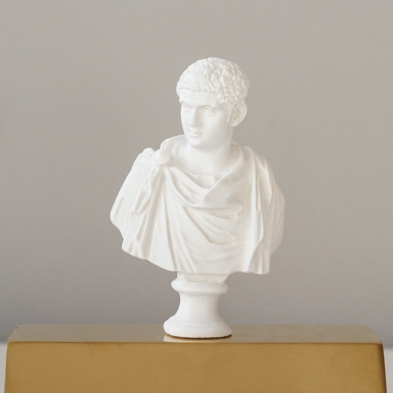 Mini Plaster Statue Decoration Sketch Resin Statue