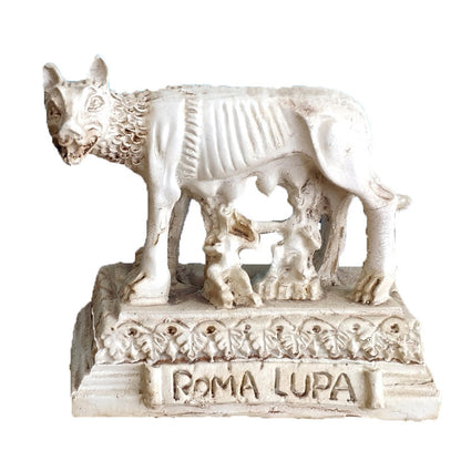 Psychological Sandbox Roman She-wolf Statue